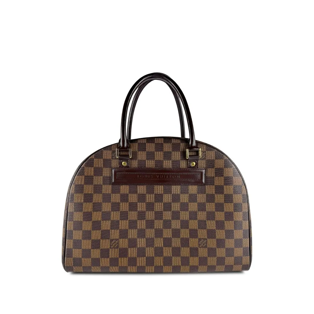 Louis Vuitton Damier Ebene Nolita Brown Canvas Very good - Front View