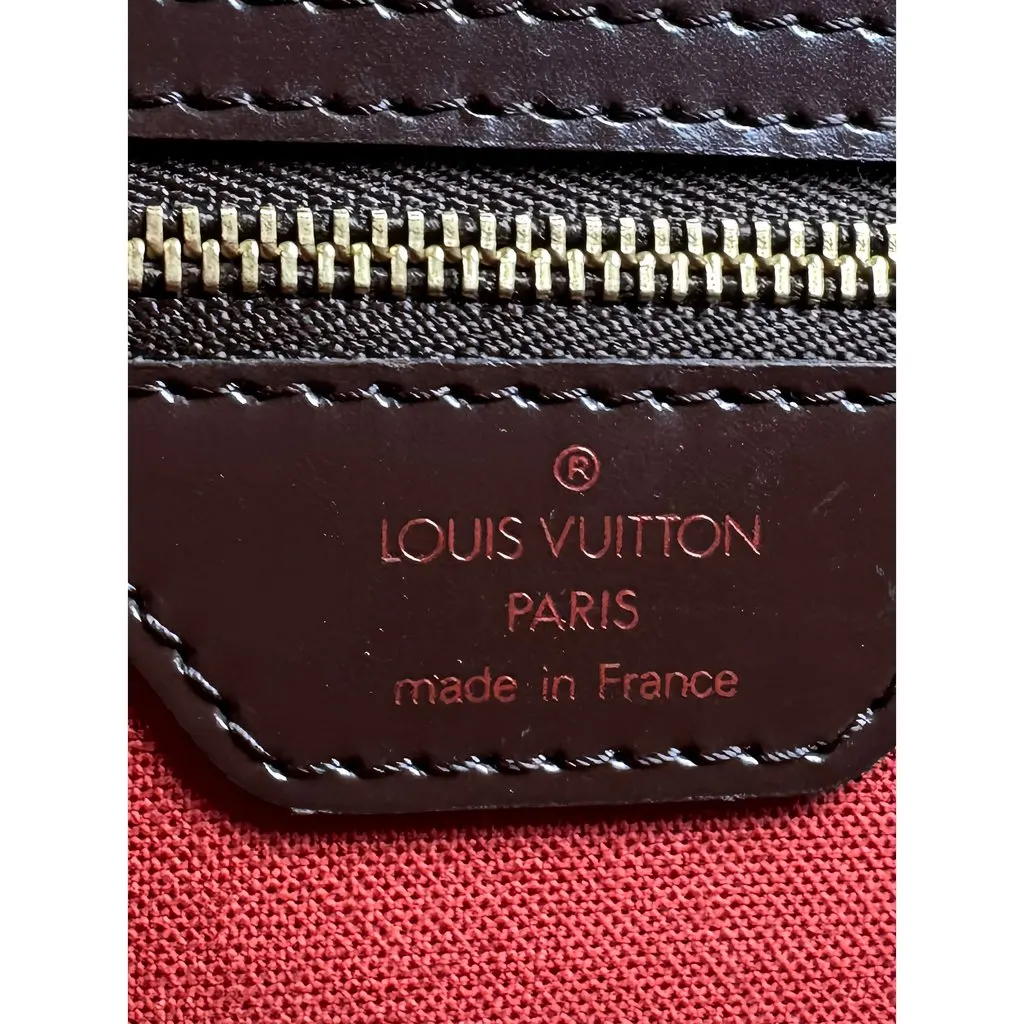 Louis Vuitton Damier Ebene Nolita Brown Canvas Very good - Box View