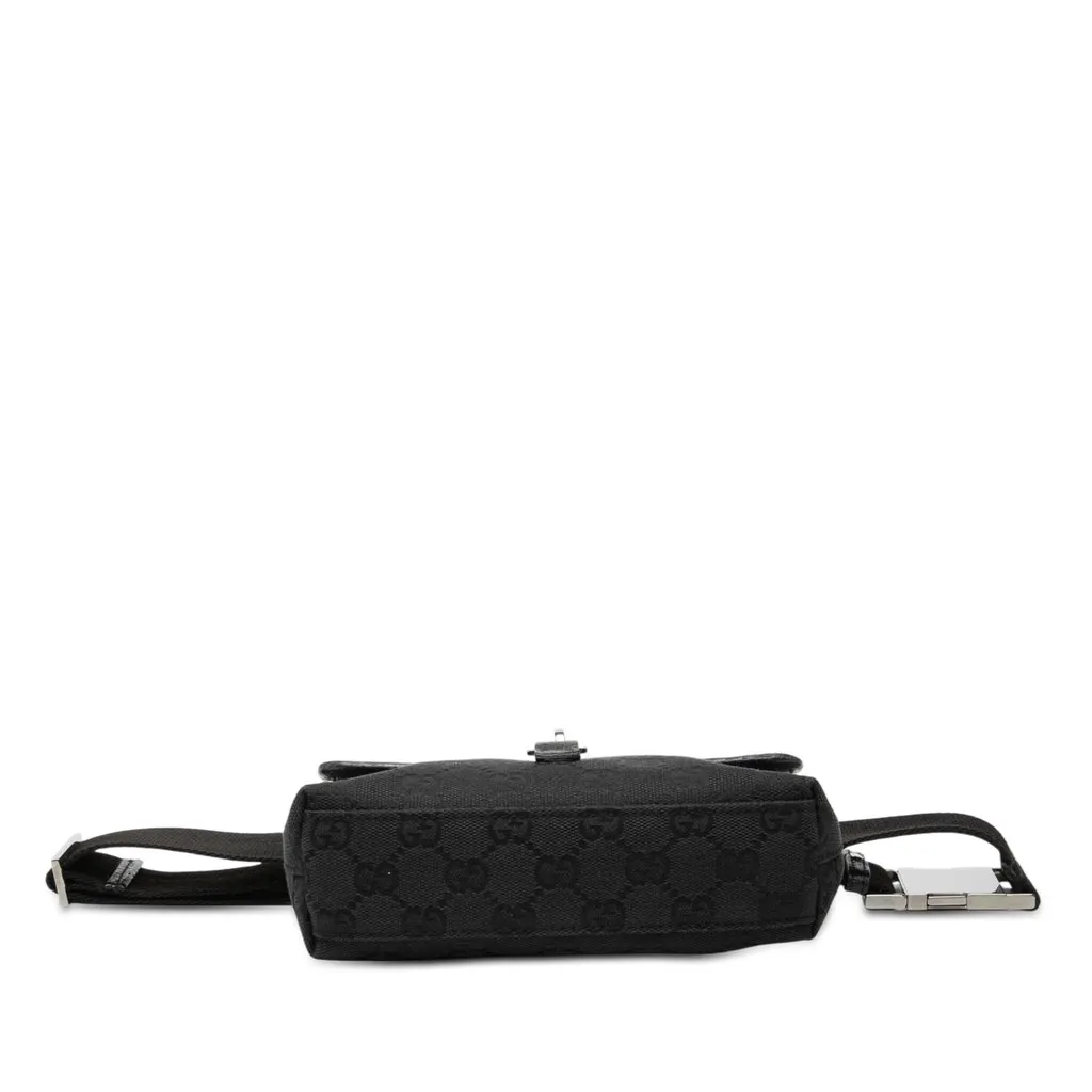 Gucci GG Canvas Jackie Belt Bag Black Very good - Inside View