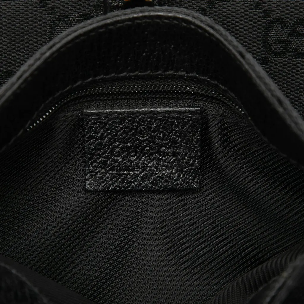 Gucci GG Canvas Jackie Belt Bag Black Very good - Box View