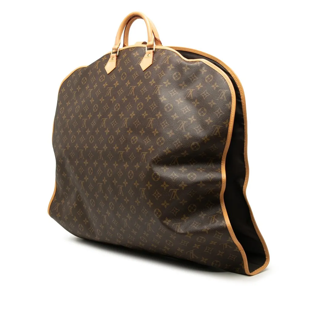 Louis Vuitton Monogram Housse Porte Habits Garment Cover Brown Very good - Back View