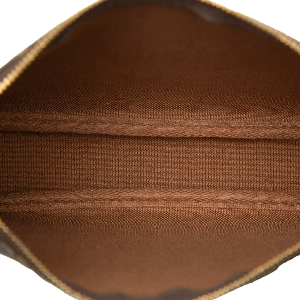 Louis Vuitton Monogram Pochette Accessoires Brown Very good - Model View