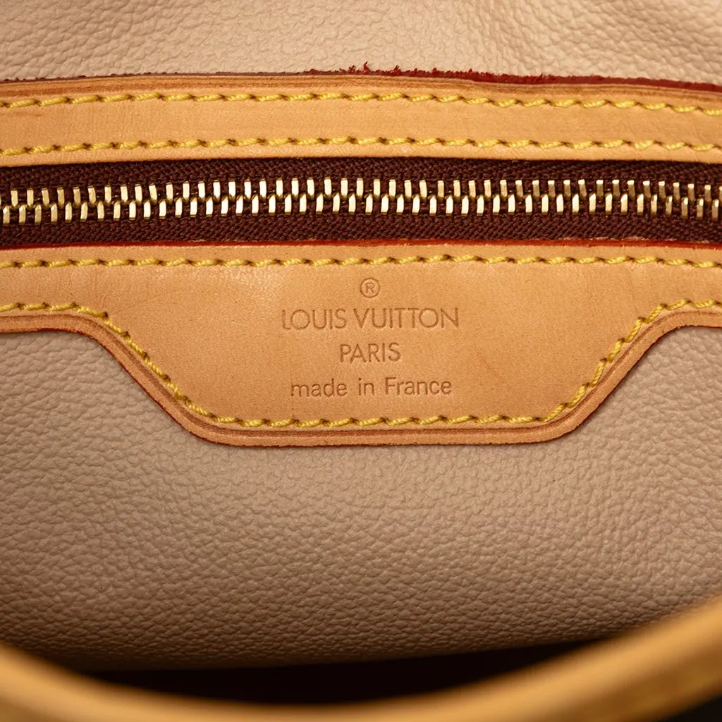 Louis Vuitton Monogram Petit Bucket Brown Canvas Good - Box View