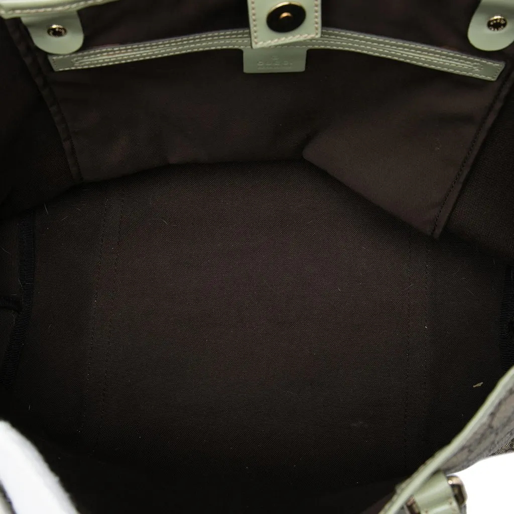 Gucci Medium GG Supreme Joy Tote Beige Canvas Very good - Model View