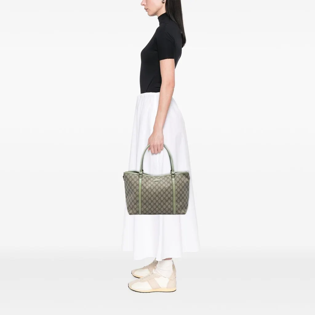 Gucci Medium GG Supreme Joy Tote Beige Canvas Very good - Box View