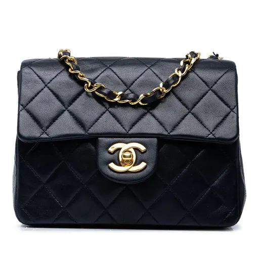 Chanel Mini Square Classic Lambskin Single Flap