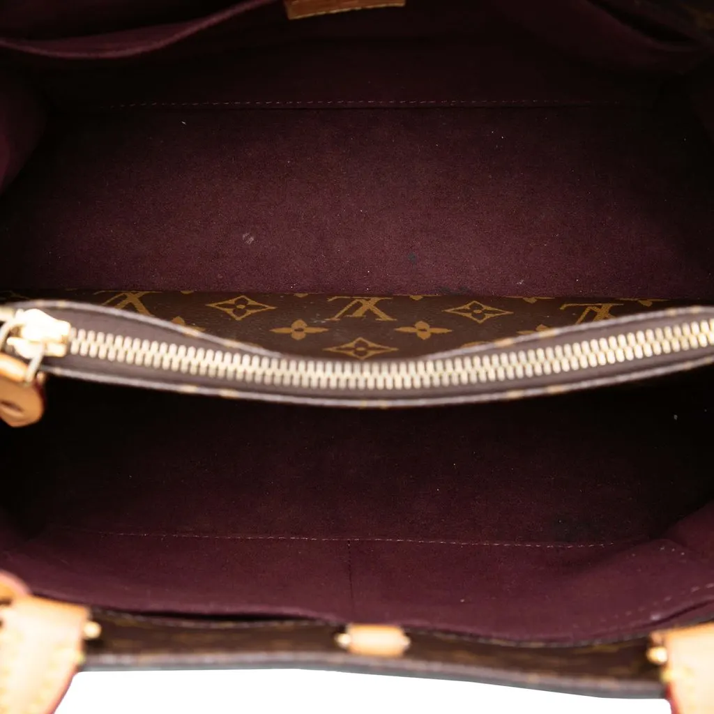 Louis Vuitton Monogram Montaigne BB Brown Very good - Model View