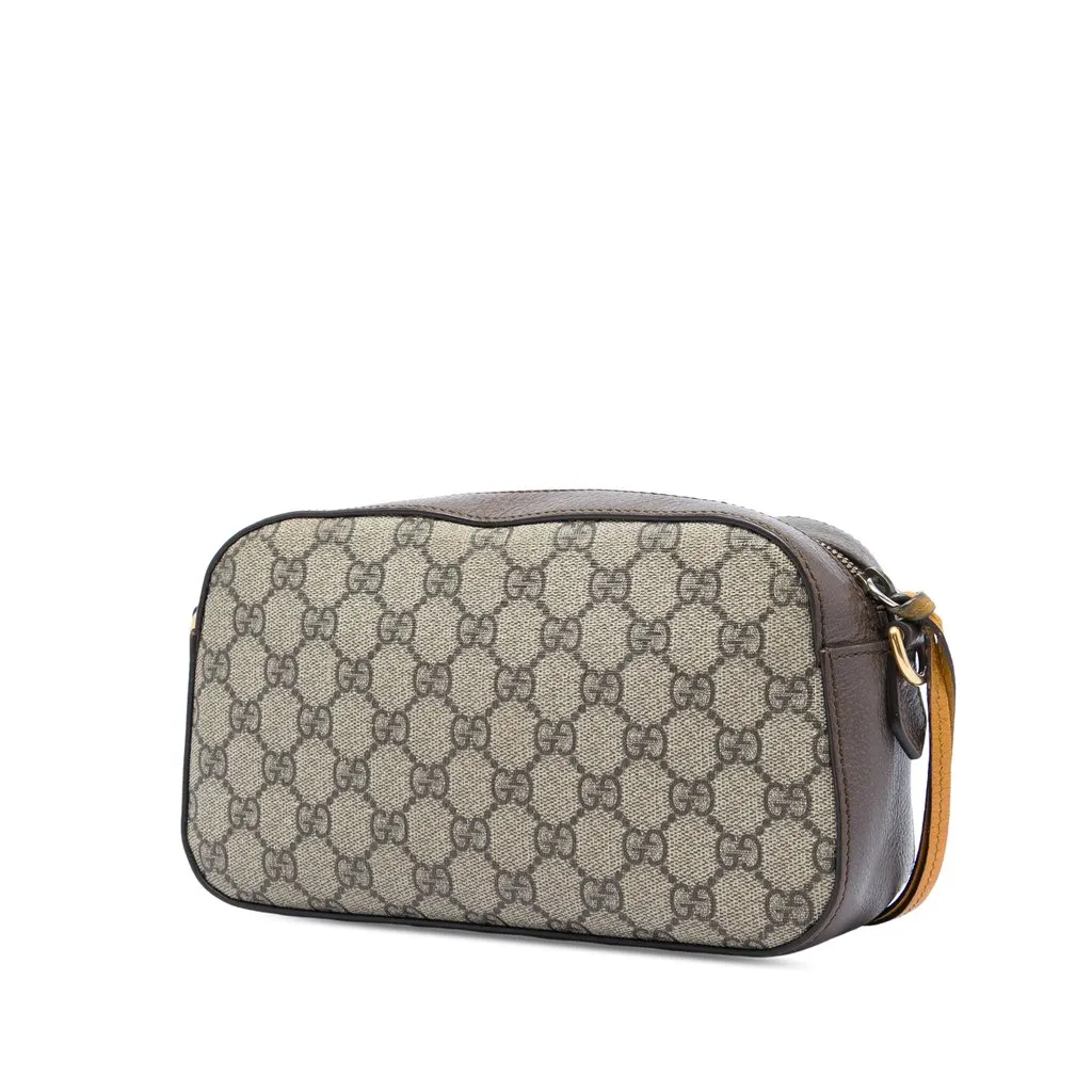 Gucci GG Supreme Web Neo Vintage Crossbody Beige Good - Back View