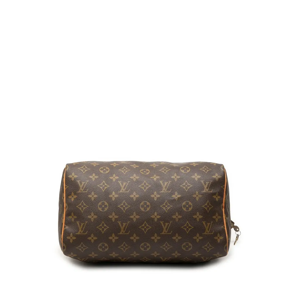 Louis Vuitton Monogram Speedy 30 Brown Canvas Very good - Inside View