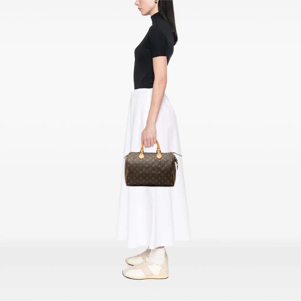 Louis Vuitton Monogram Speedy 30 Brown | Libas Collective