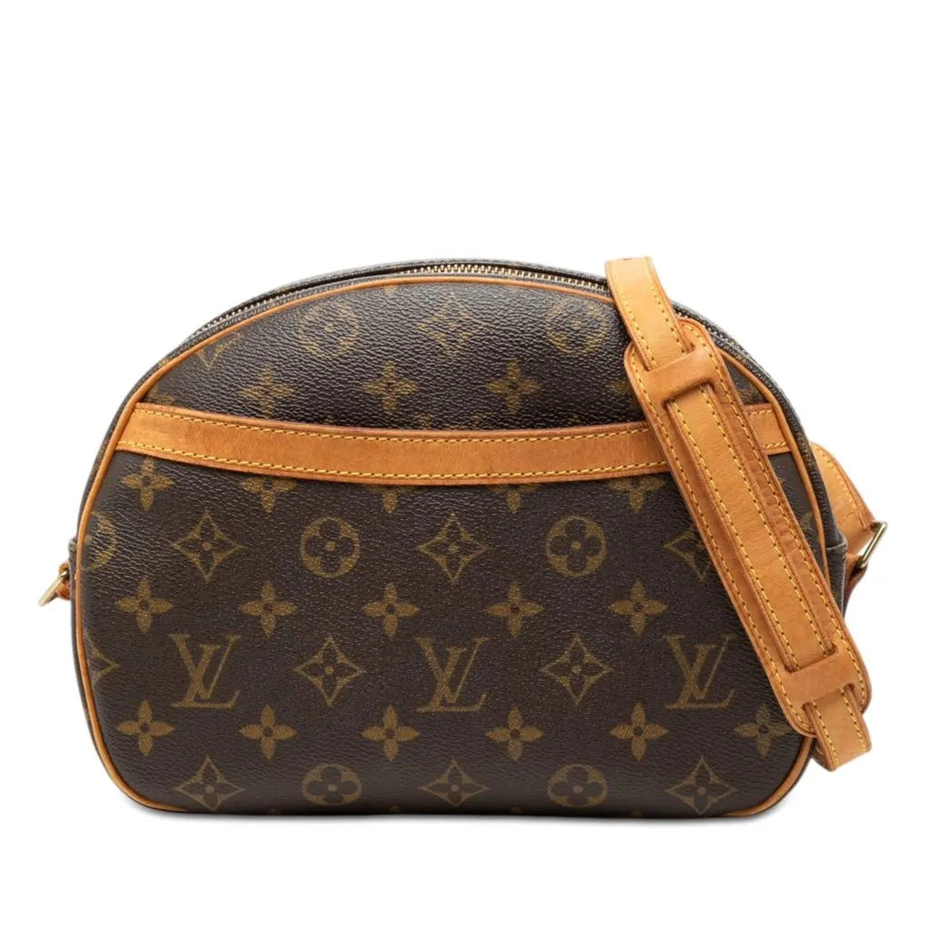 Louis Vuitton Monogram Blois Brown Very good - Front View