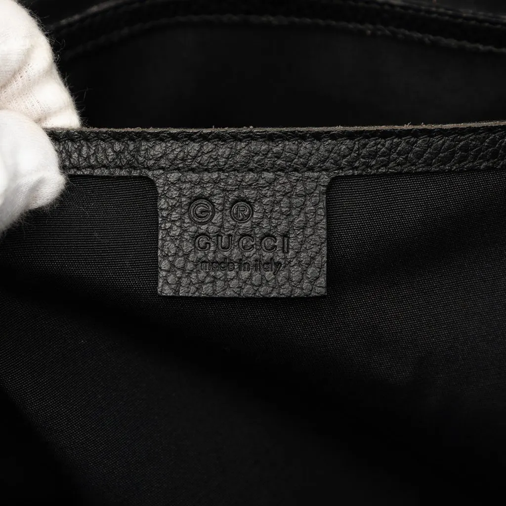 Gucci GG Denim Tote Black Very good - Box View