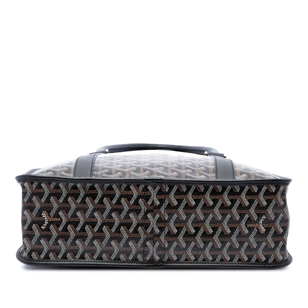 Goyard Goyardine Bourgogne Black Canvas Very good - Inside View