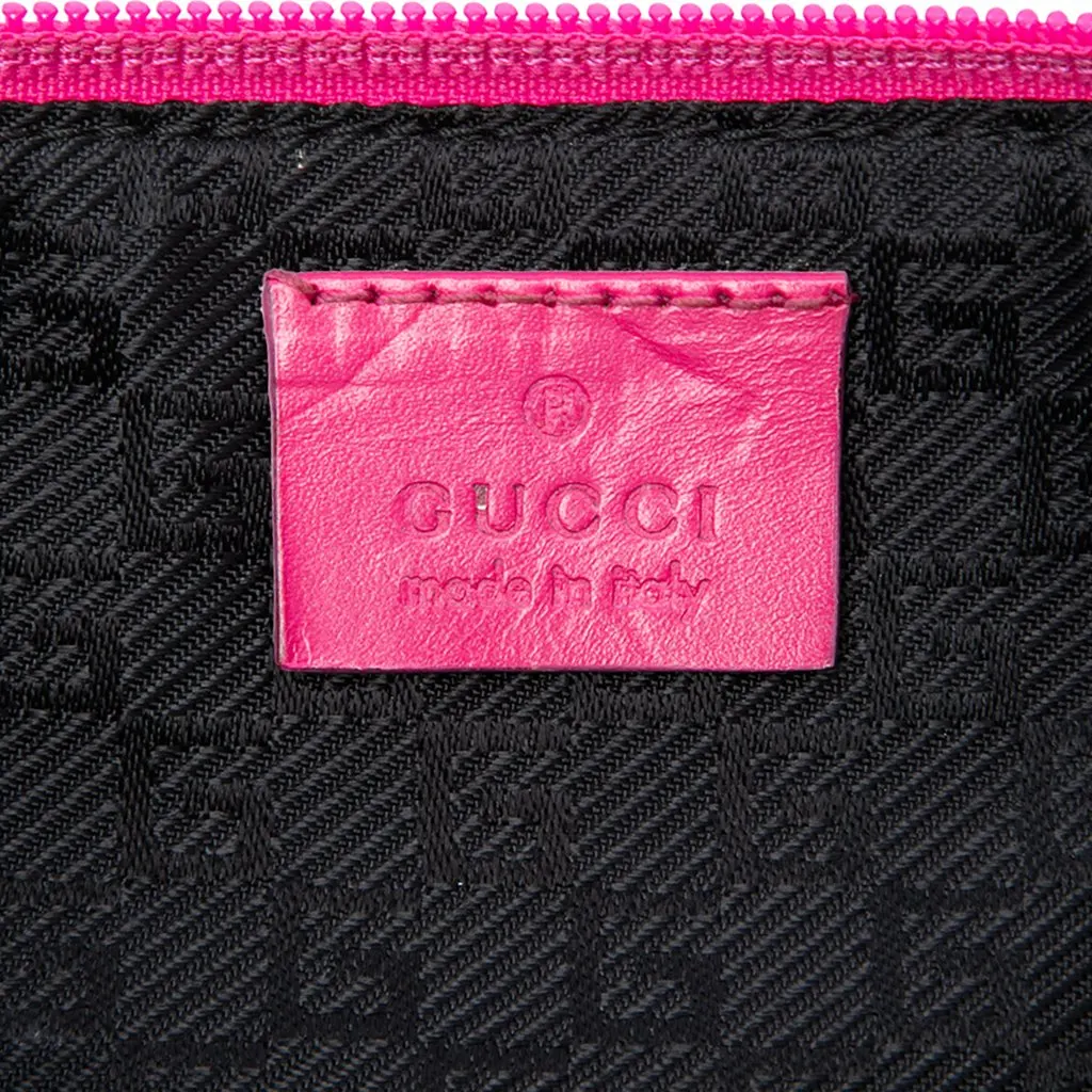 Gucci Nylon Boat Pink Polyamide Good - Box View