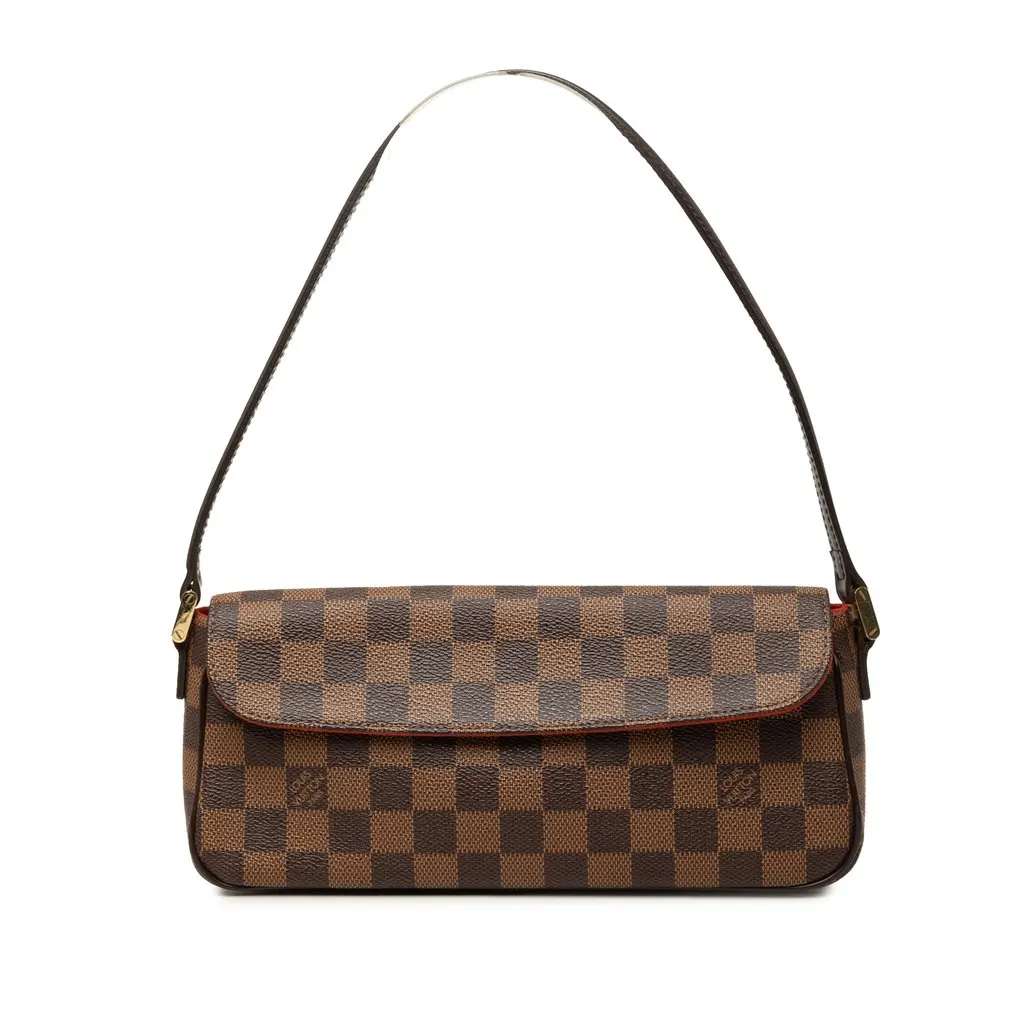 Louis Vuitton Damier Ebene Recoleta Brown Very good - Front View