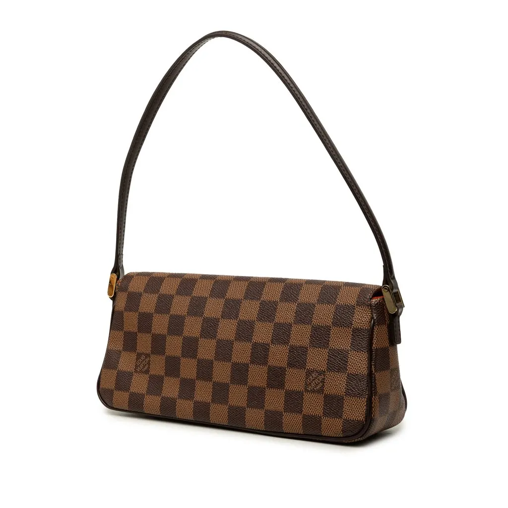 Louis Vuitton Damier Ebene Recoleta Brown Very good - Back View