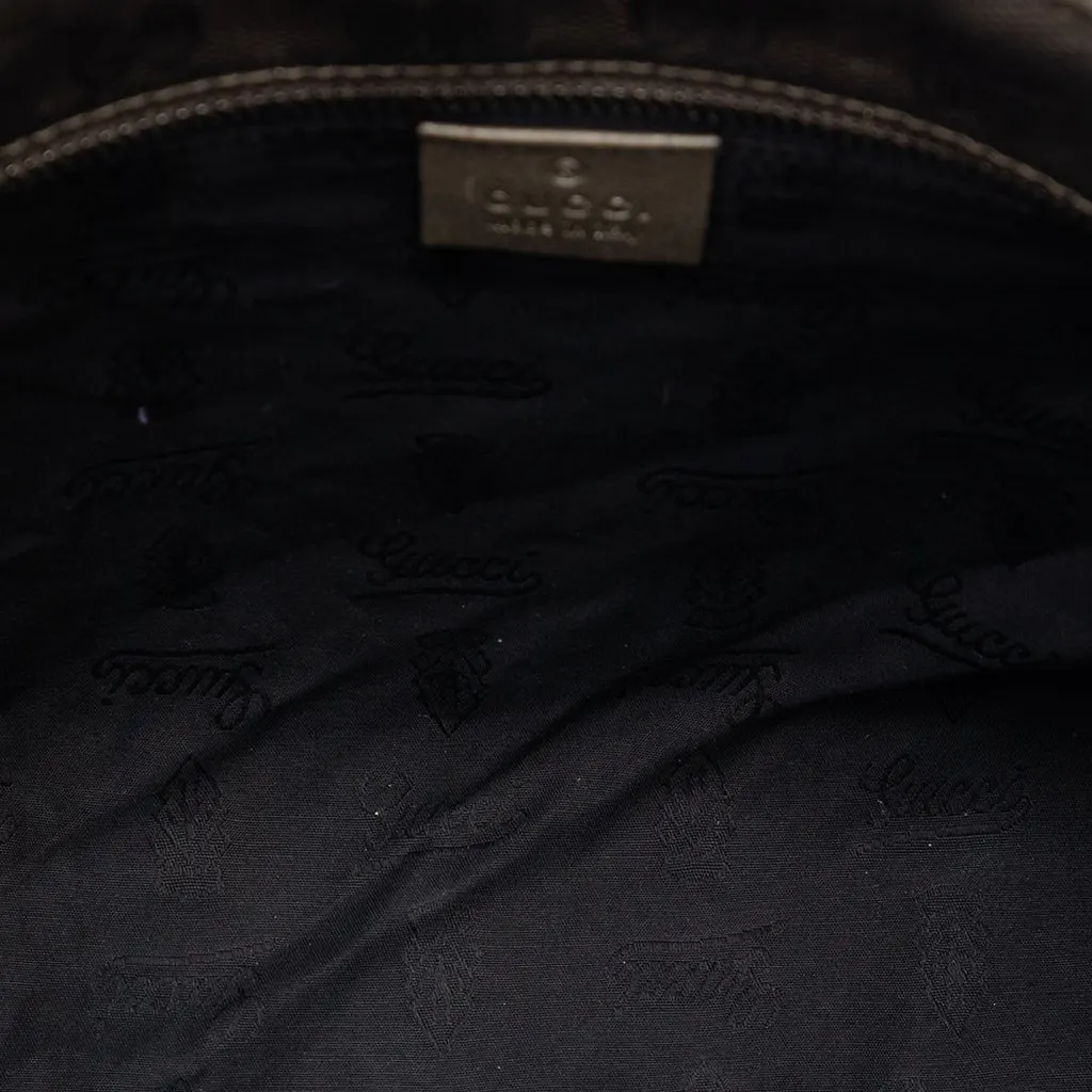 Gucci GG Imprime Tote Brown Very good - Model View