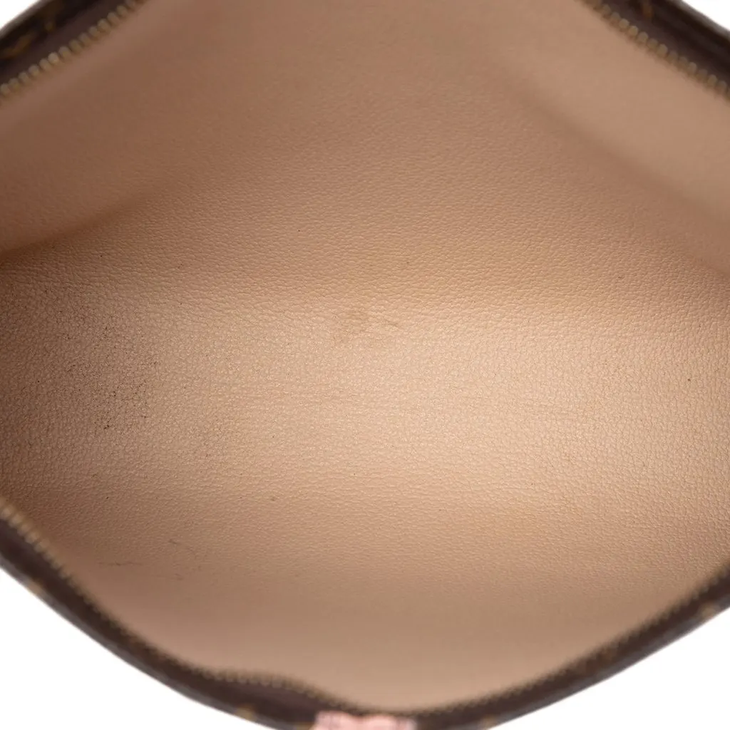 Louis Vuitton Monogram Summer Trunks Toiletry Pouch 26 Brown Canvas Good - Model View