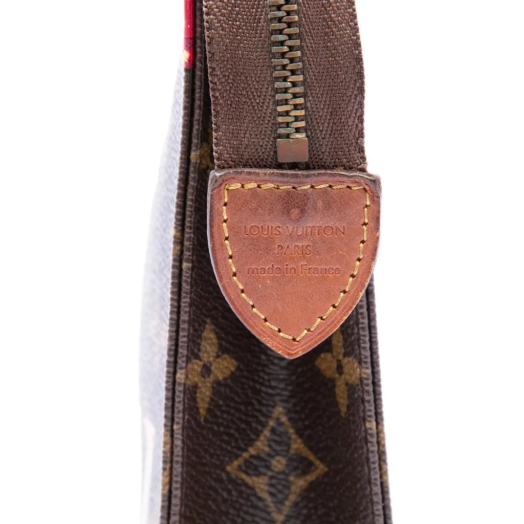 Louis Vuitton Monogram Summer Trunks Toiletry Pouch 26 Brown Canvas Good - Box View