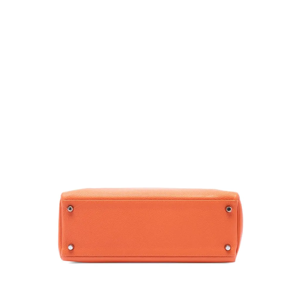 Hermès Togo Kelly II Retourne 32 Orange Leather Very good - Inside View