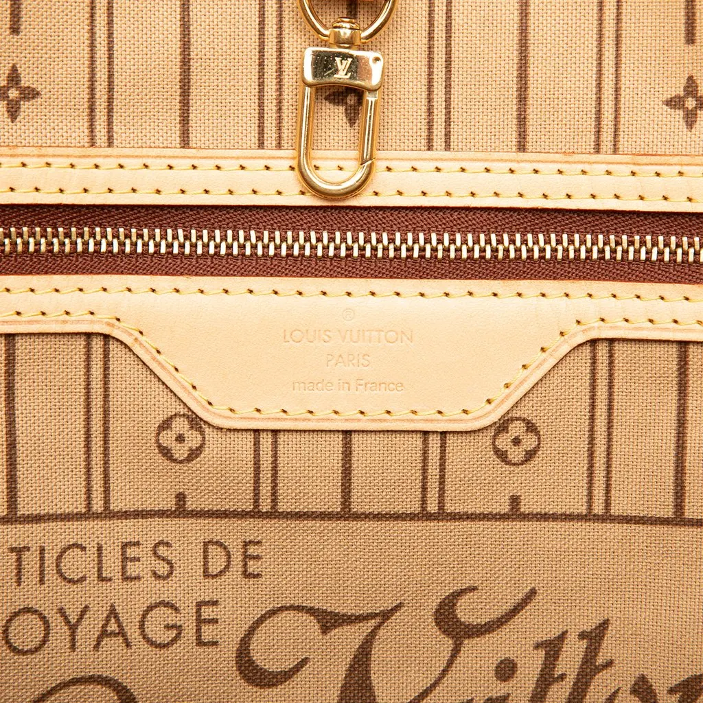 Louis Vuitton Monogram Neverfull GM Brown Very good - Box View
