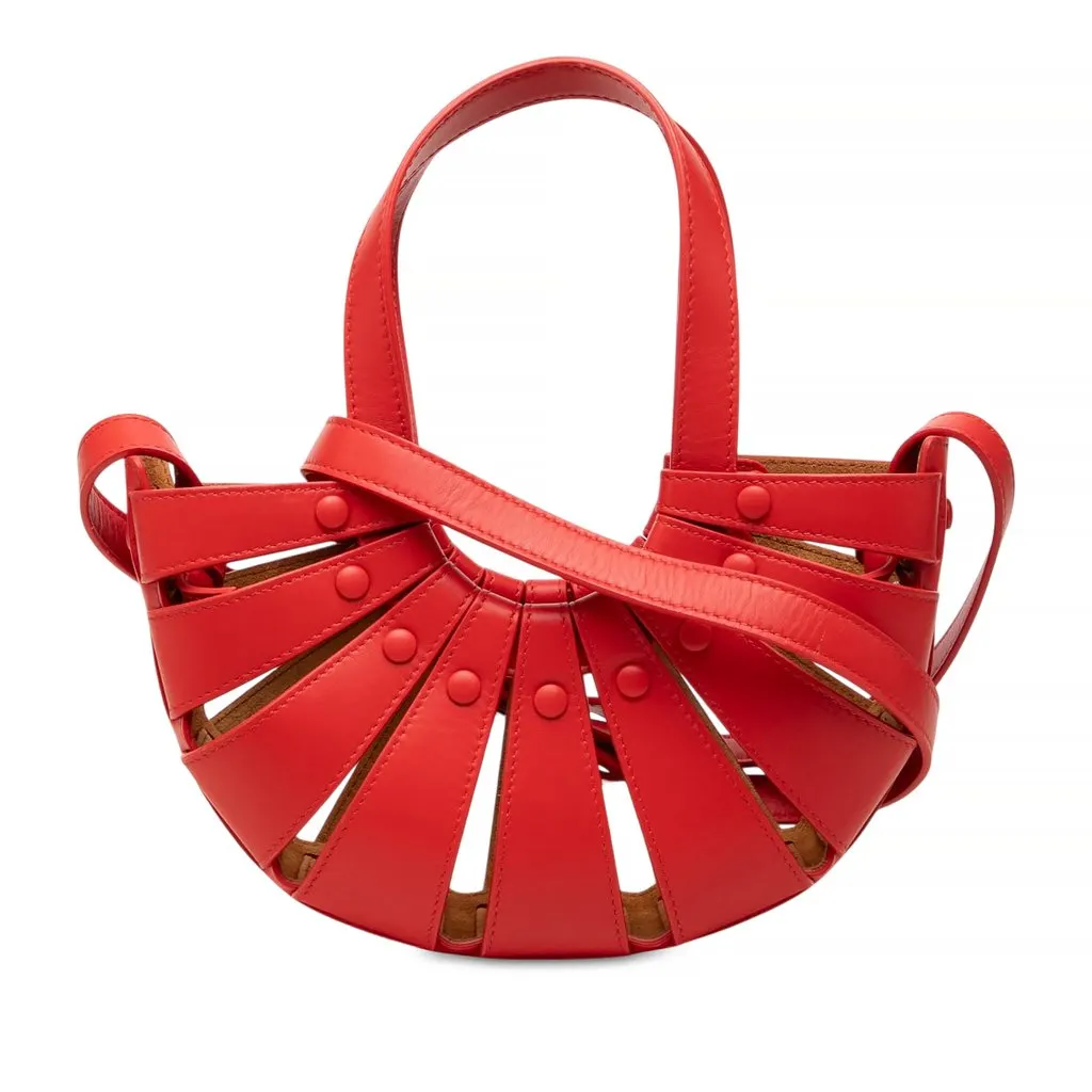Bottega Veneta Small Calfskin The Shell Satchel