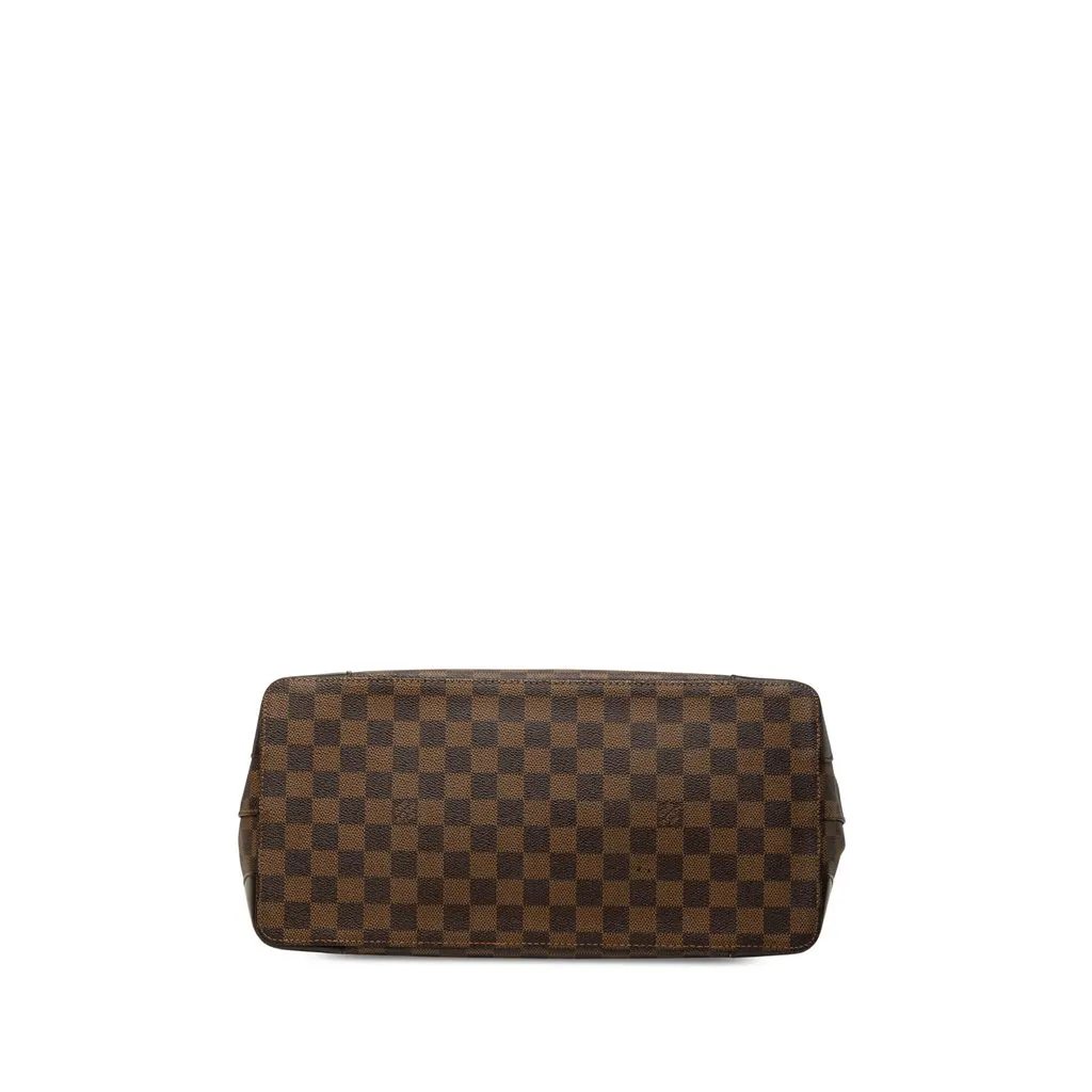 Louis Vuitton Damier Ebene Hampstead MM Brown Good - Inside View