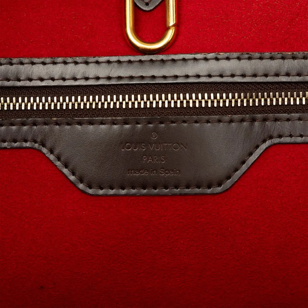 Louis Vuitton Damier Ebene Hampstead MM Brown Good - Box View