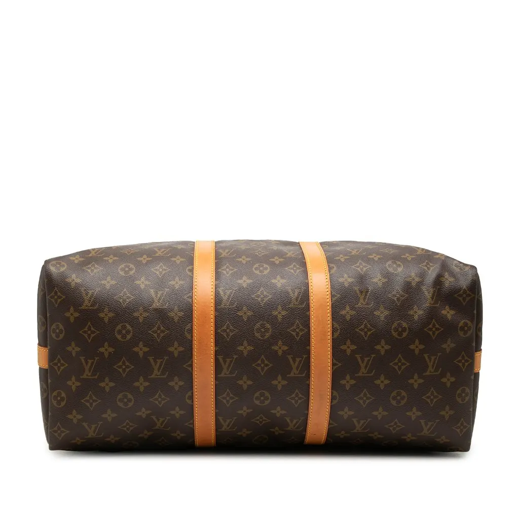 Louis Vuitton Monogram Keepall Bandouliere 50 Brown Very good - Inside View