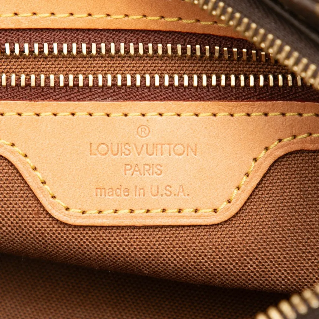 Louis Vuitton Monogram Trotteur Brown Canvas Very good - Box View