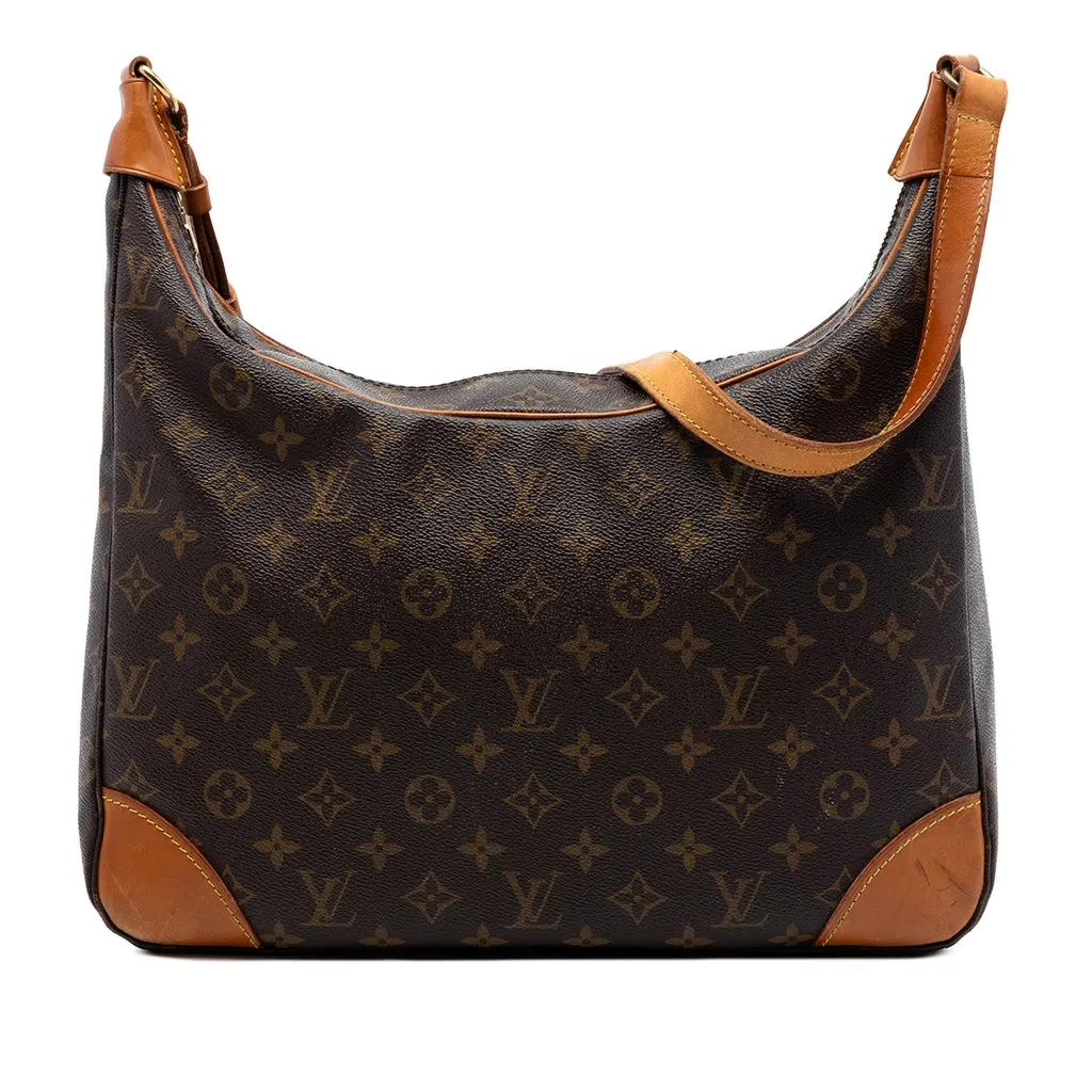 Louis Vuitton Monogram Boulogne GM Brown Good - Front View