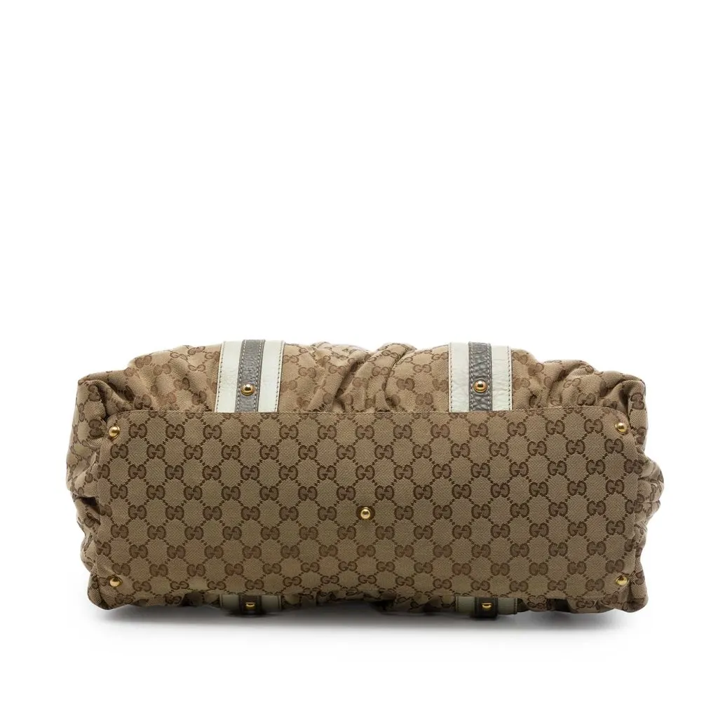 Gucci GG Canvas Interlocking G Tote Beige Canvas Very good - Inside View
