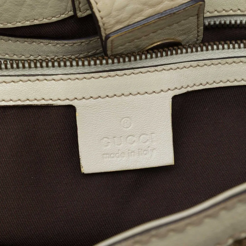 Gucci GG Canvas Interlocking G Tote Beige Canvas Very good - Box View