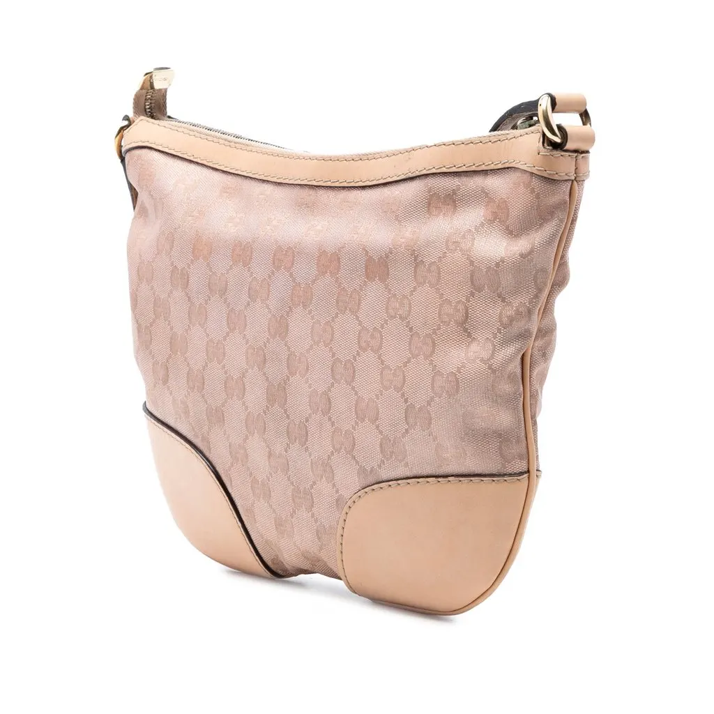 Gucci GG Canvas Lovely Crossbody Brown Good - Back View