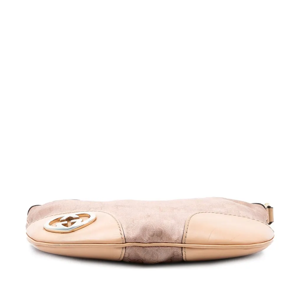 Gucci GG Canvas Lovely Crossbody Brown Good - Inside View