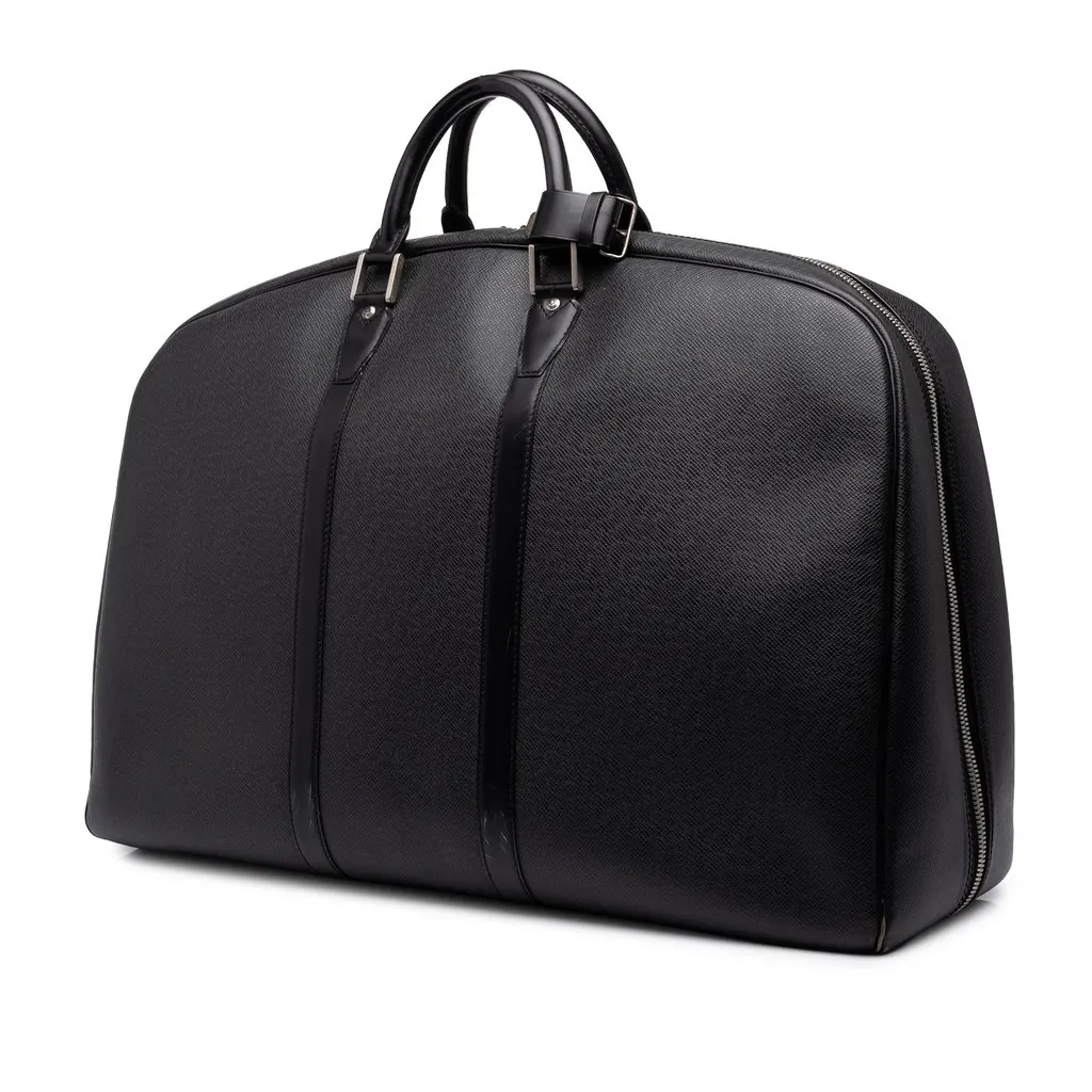 Louis Vuitton Taiga Helanga 1 Poche Black Leather Good - Back View