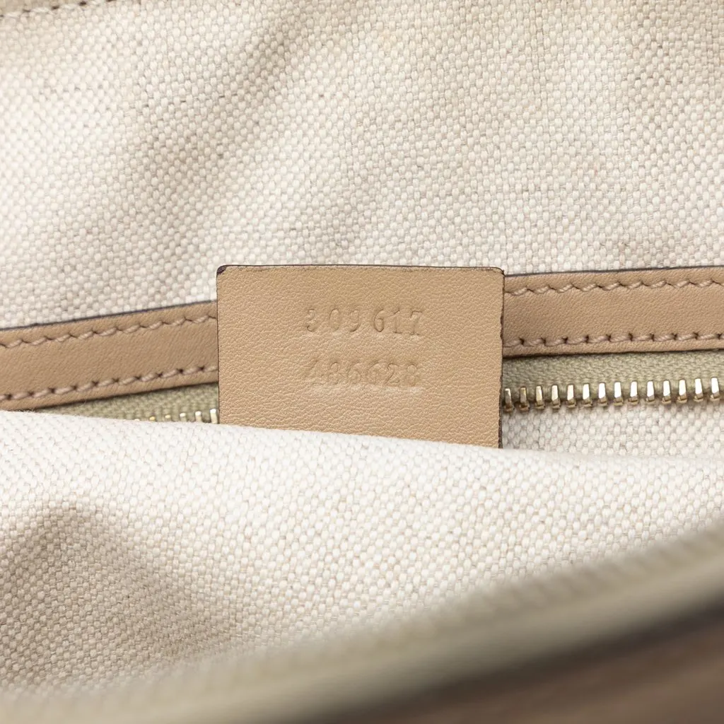 Gucci Small GG Supreme Nice Dome Satchel Beige Very good - Box View