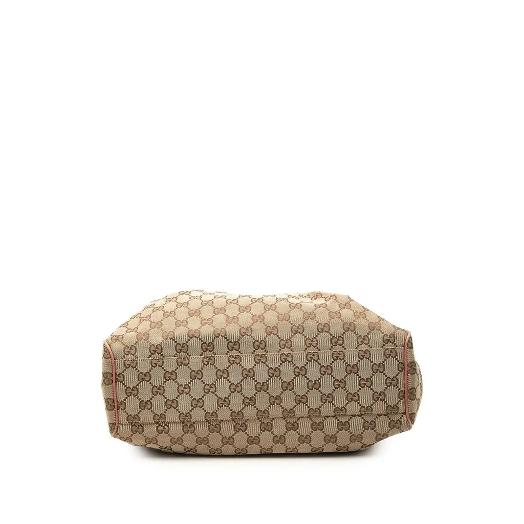 Gucci Medium GG Canvas Sukey Tote Beige Very good - Inside View