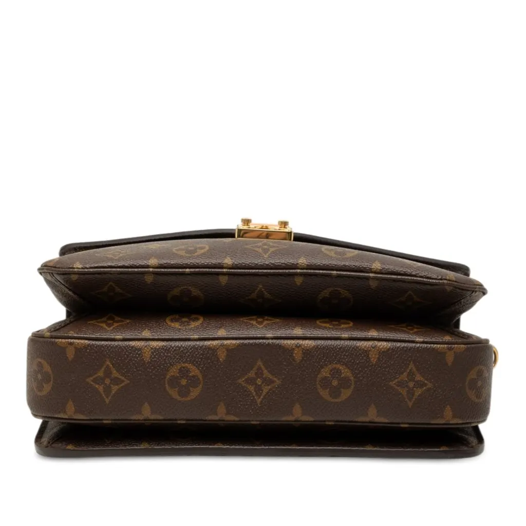 Louis Vuitton Monogram Pochette Metis Brown Very good - Inside View