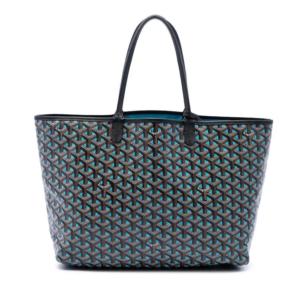 Goyard Goyardine Claire Voie Saint Louis PM Black Very good - Front View
