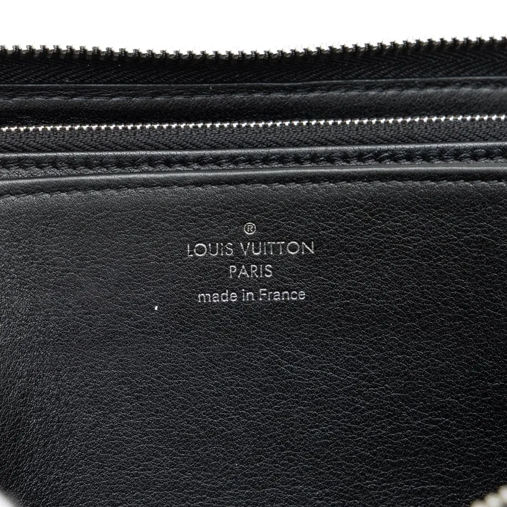 Louis Vuitton Monogram Mahina Zippy Long Wallet Black Leather Good - Box View