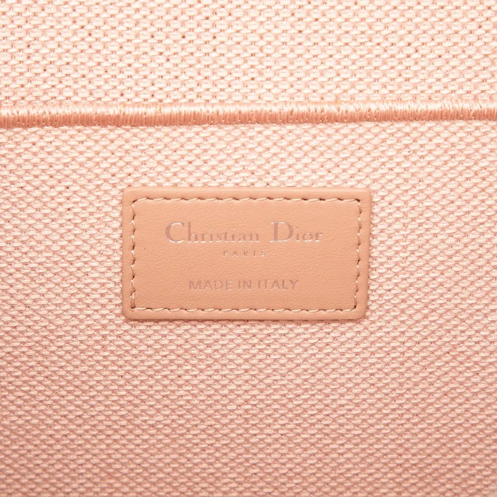 Dior Diortravel Canvas Cannage D Lite Vanity Case Pink Very good - Box View