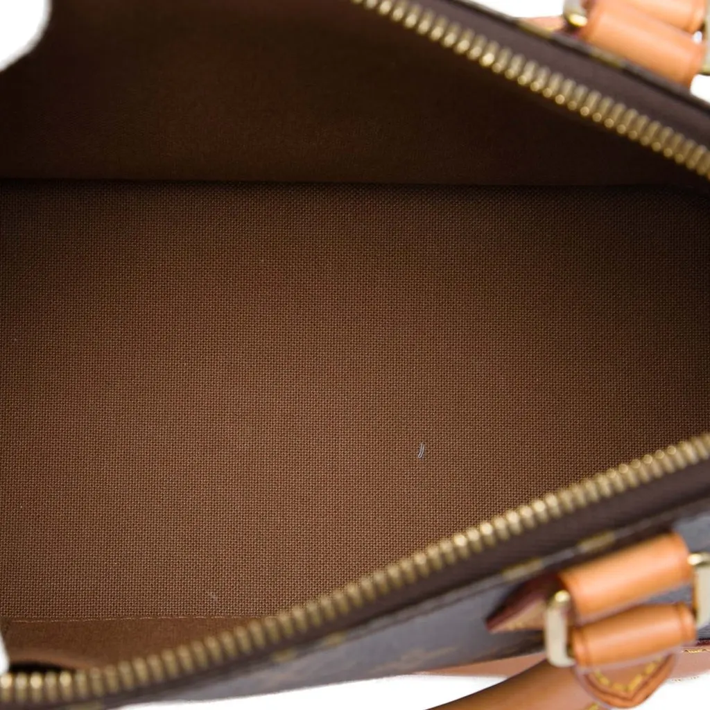 Louis Vuitton Monogram Alma BB Brown Very good - Model View