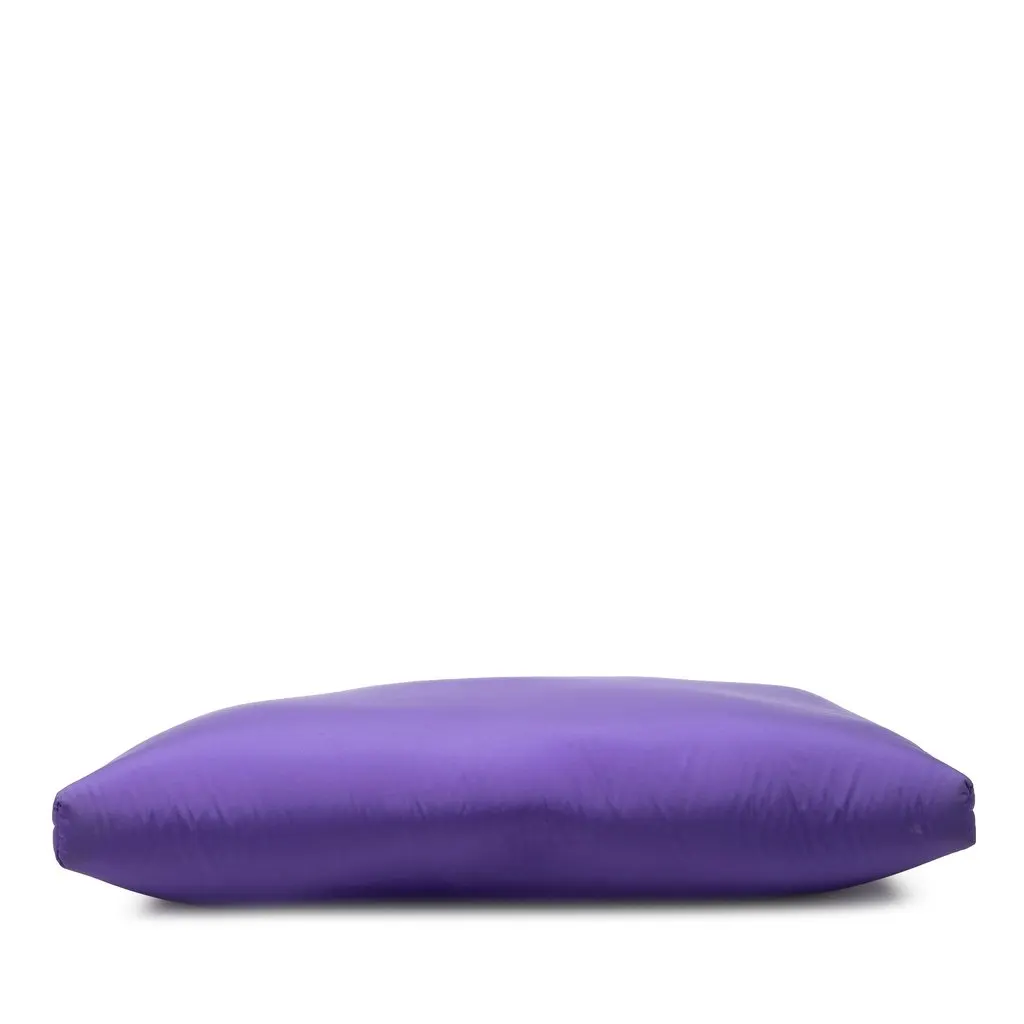 Prada Tessuto Padded Zip Clutch Purple Very good - Inside View