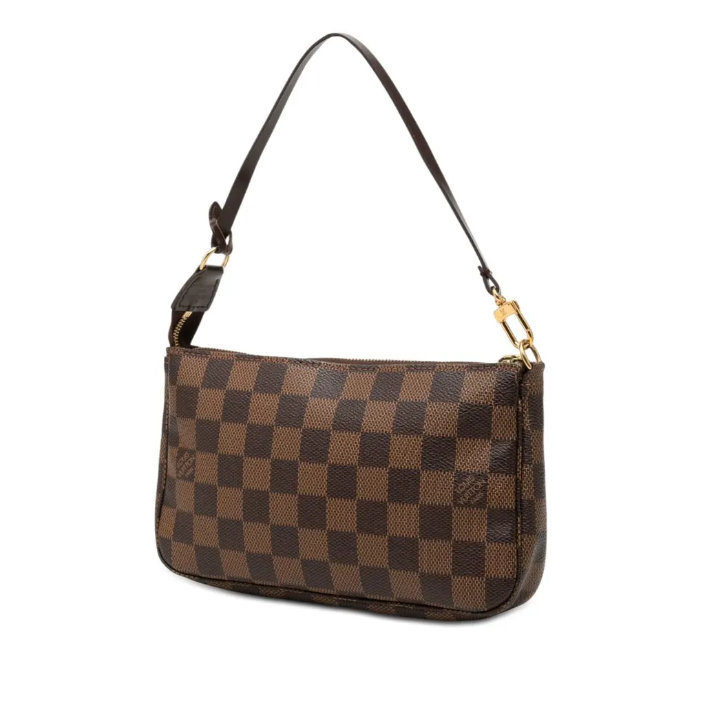 Louis Vuitton Damier Ebene Pochette Accessoires Brown Very good - Back View