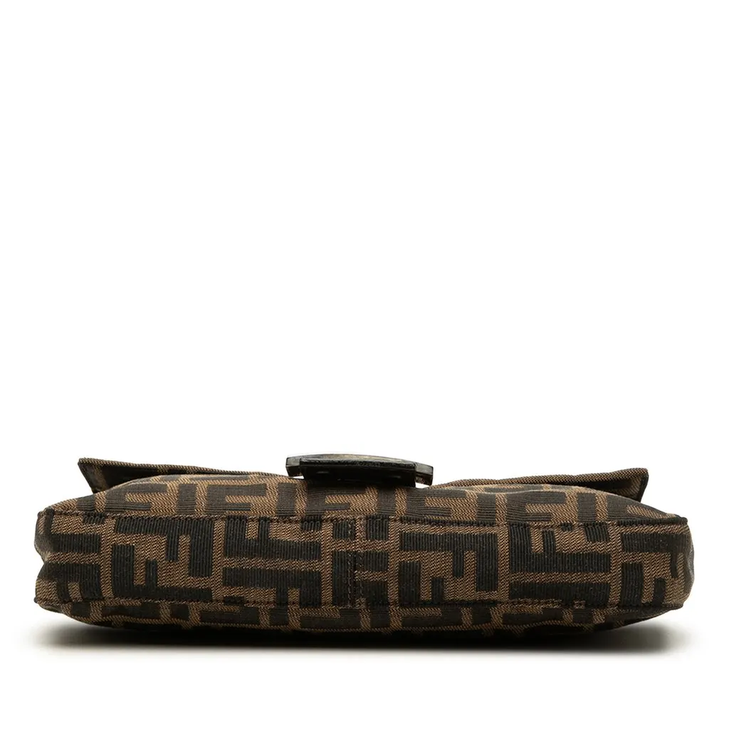 Fendi Zucca Canvas Baguette Brown Very good - Inside View