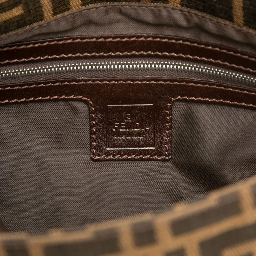 Fendi Zucca Canvas Baguette Brown Very good - Box View