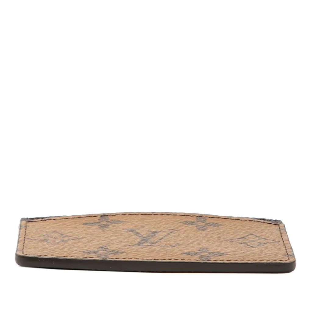 Louis Vuitton Monogram Reverse Card Holder Brown Very good - Inside View