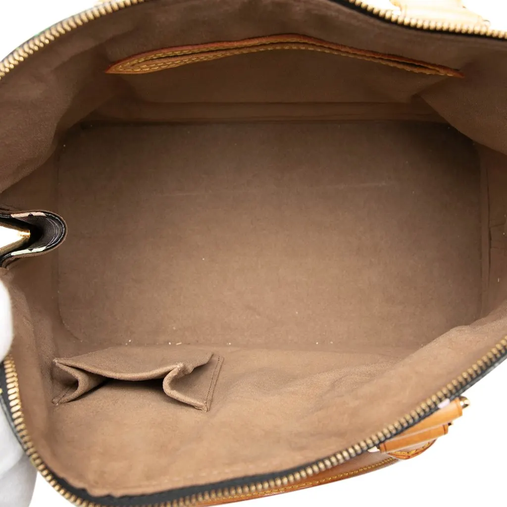 Louis Vuitton Monogram Multicolore Alma PM Black Canvas Good - Model View