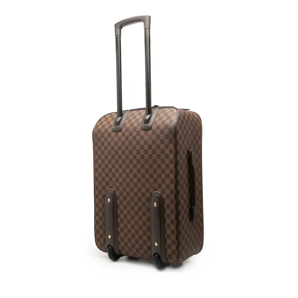 Louis Vuitton Damier Ebene Pegase 55 Brown Very good - Back View